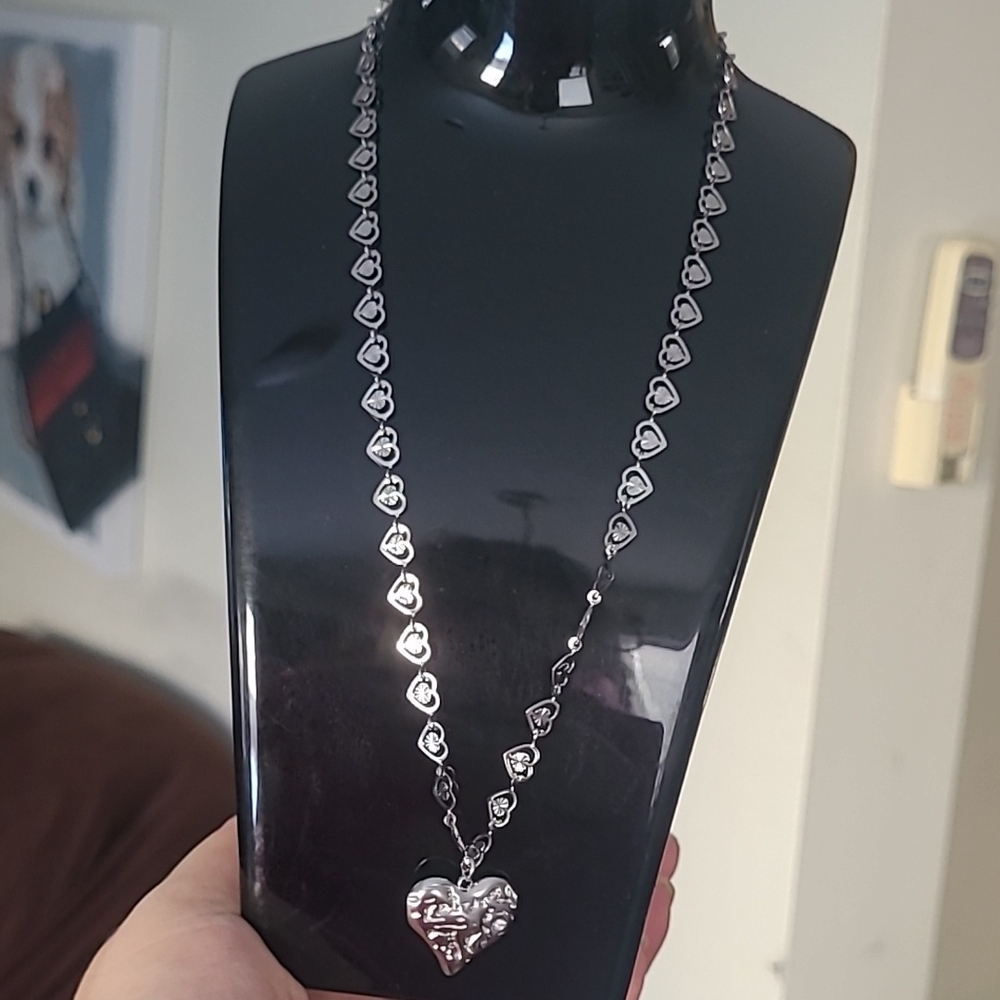 Silver Heart Necklace